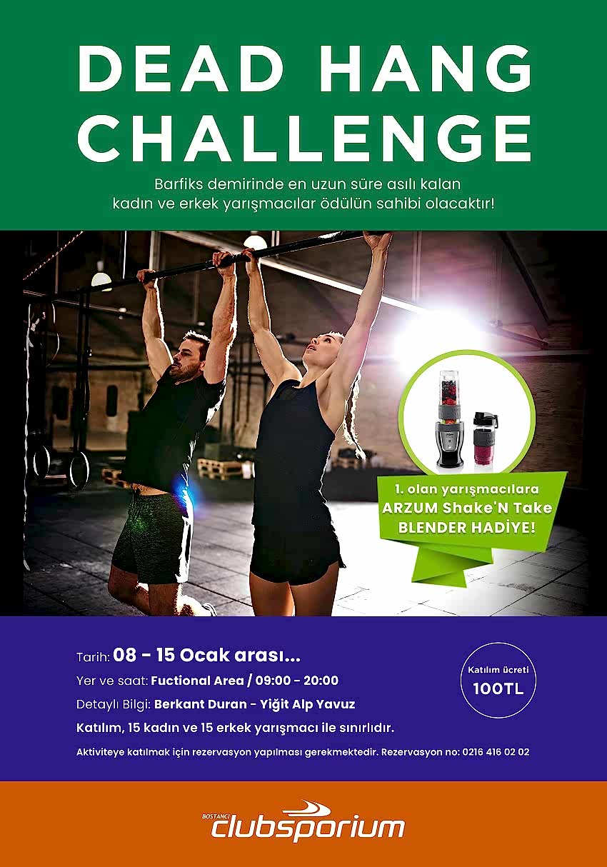 Dead Hang Challenge
