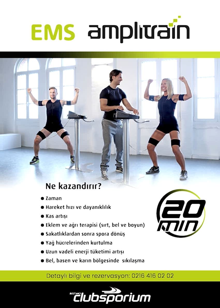 Amplitrain ile İhtiyacın Olan Sadece 20 Dakika !